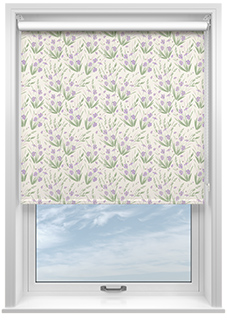 Wildflower, Iris - Roller Blind